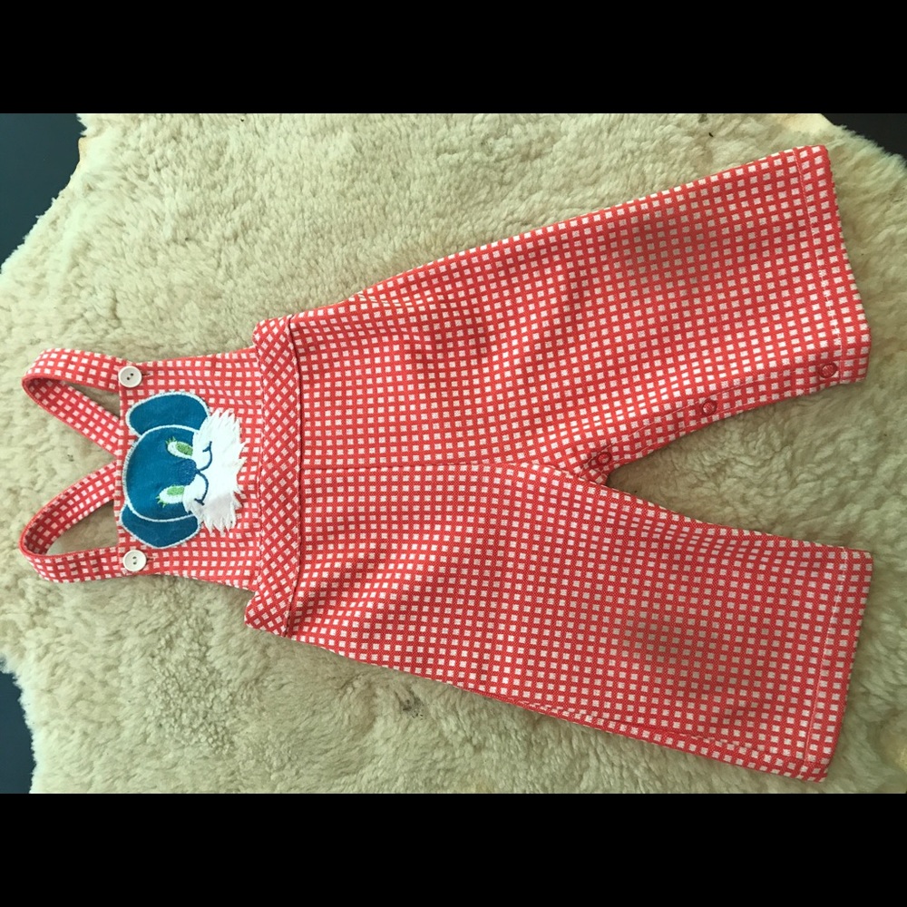 Vintage Carters overalls 12 months